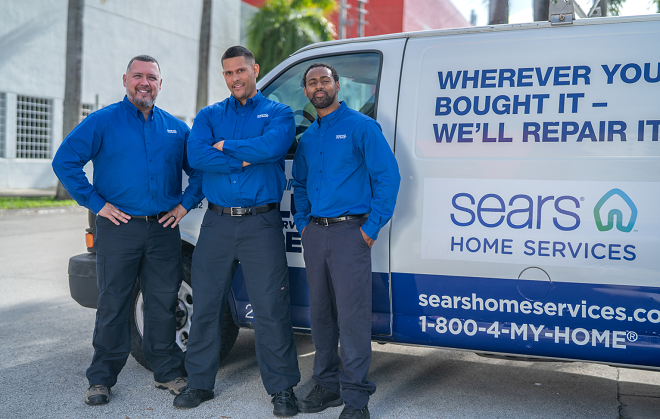 Sears Home Services Is Breaking Down The Recession Walls Committing To   Sears Techs At BLD04890 