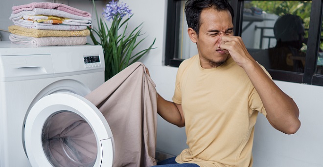 Getting rid of washer smells image