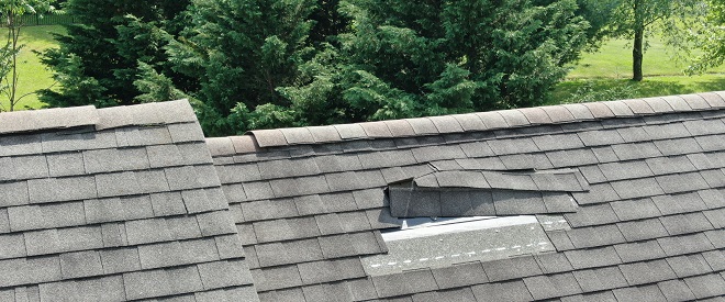 Image of storm roof damage