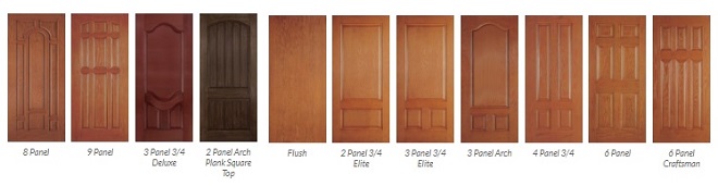 Image of new solid entry door options from Wincore